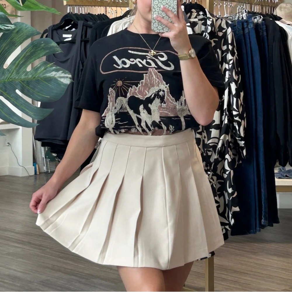 RD Style Suit Pleated Skirt